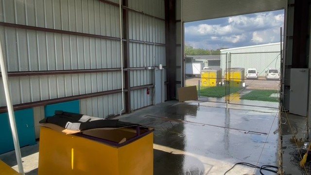 Destructive testing at high wind speed